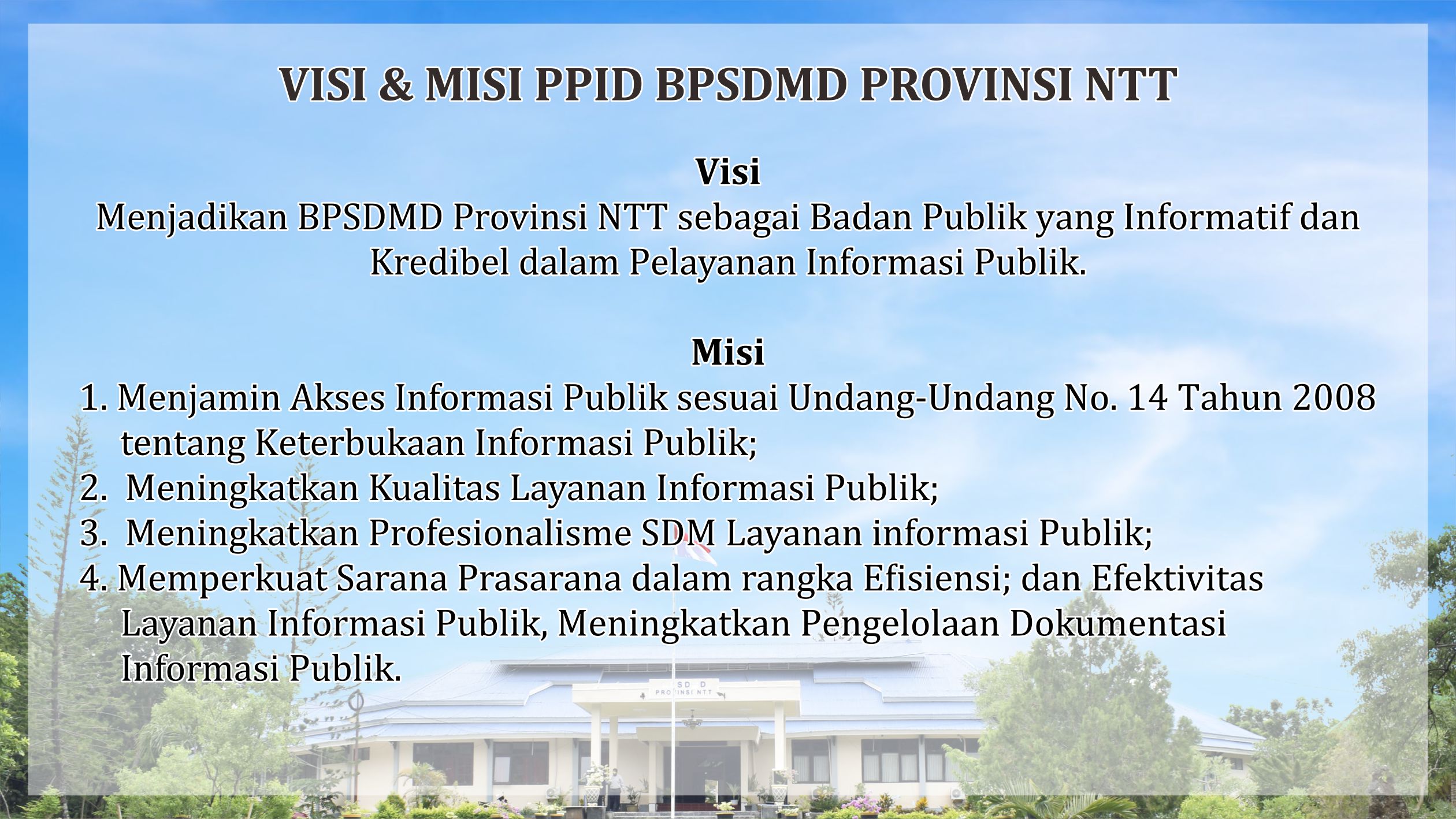 Visi Misi PPID